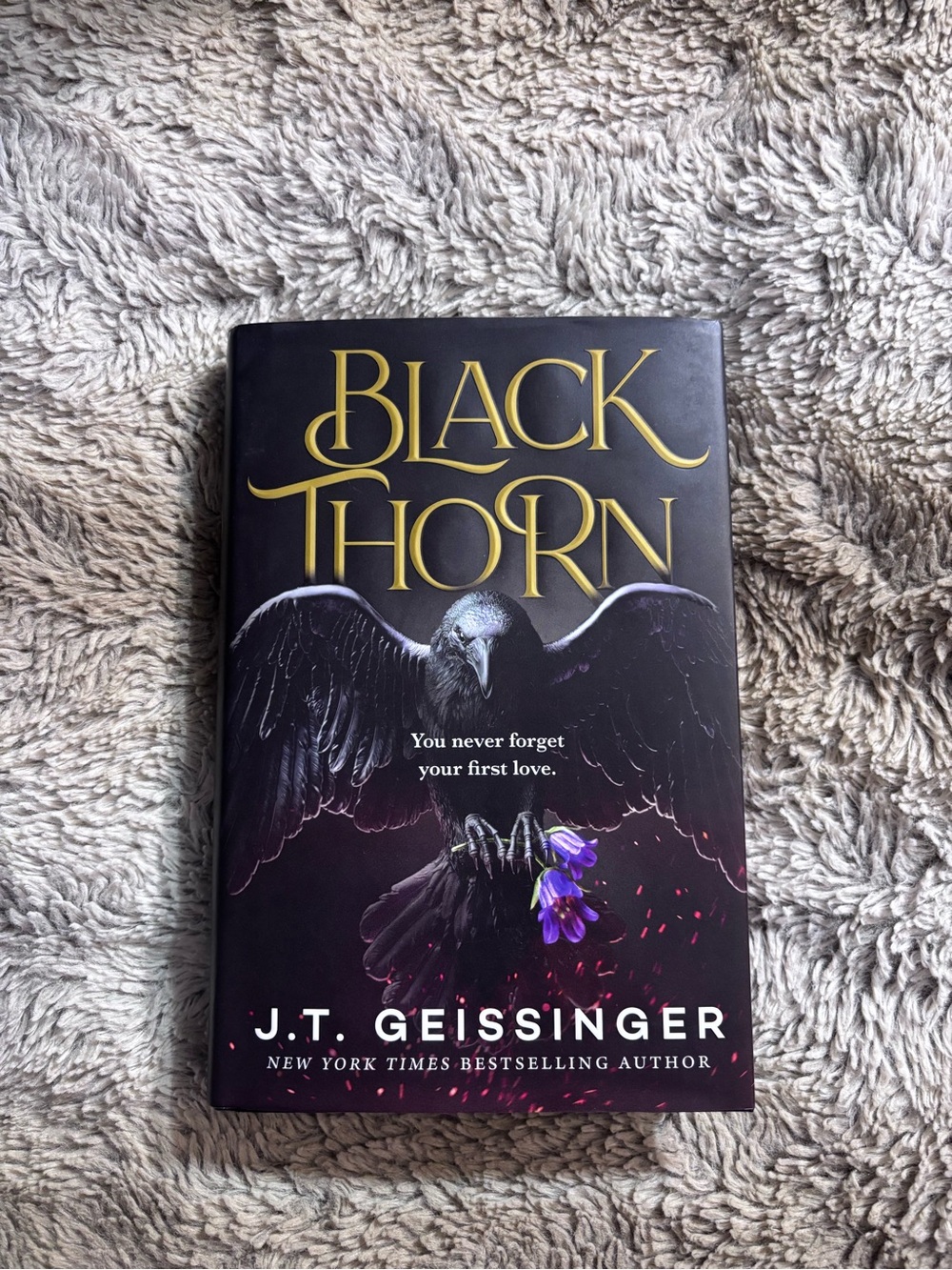 Blackthorn by JT Geissinger w/ SPRAYED EDGES!